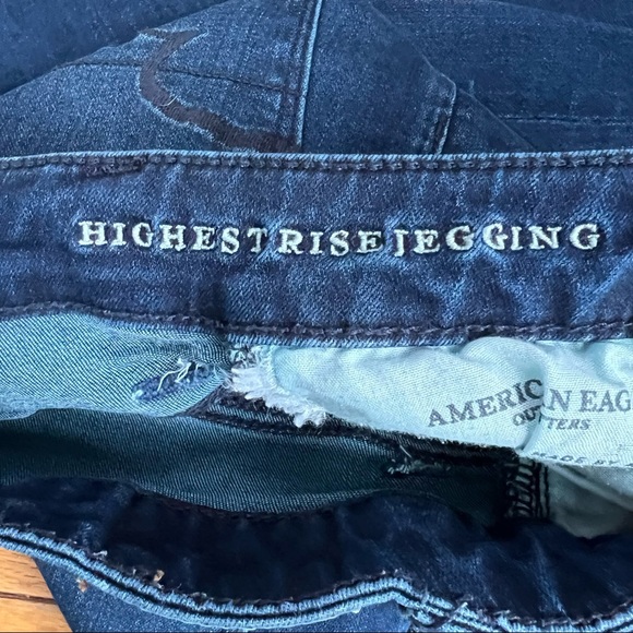 American Eagle super stretch x highest rise jegging jeans 0 regular - Picture 7 of 8